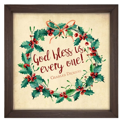 Charles Dickens Framed Quote