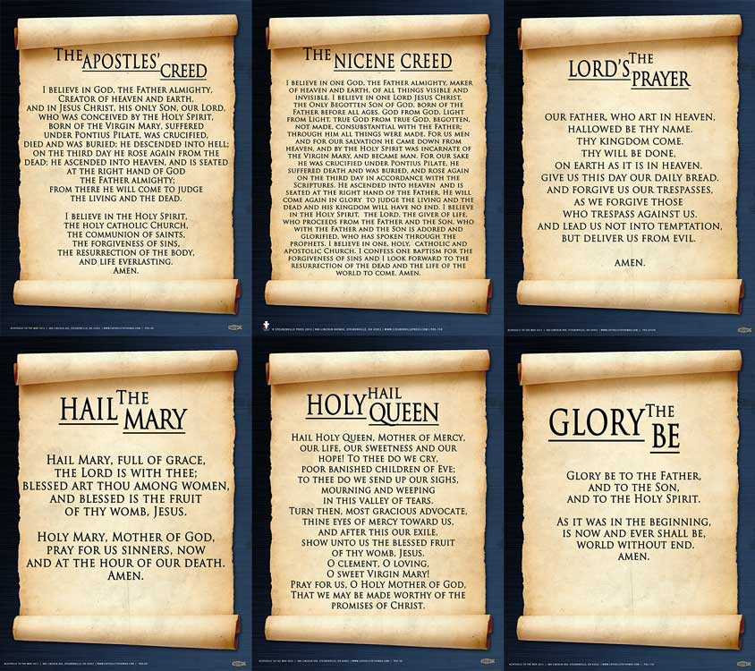 Common Prayers III Poster Value Pack