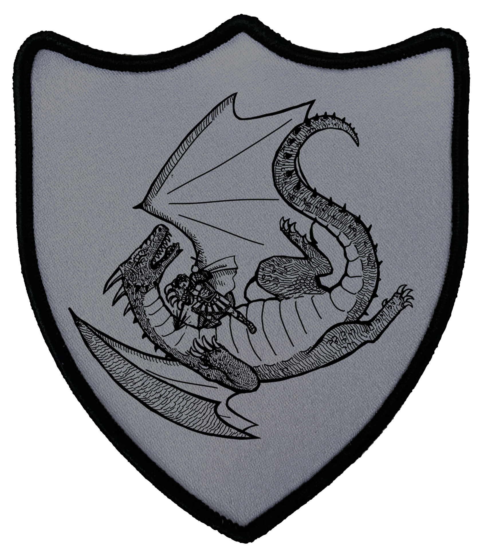 CORAGGIO St. George and the Dragon Shield Patch