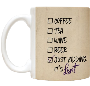 Lent Fasting and Abstinence Mug