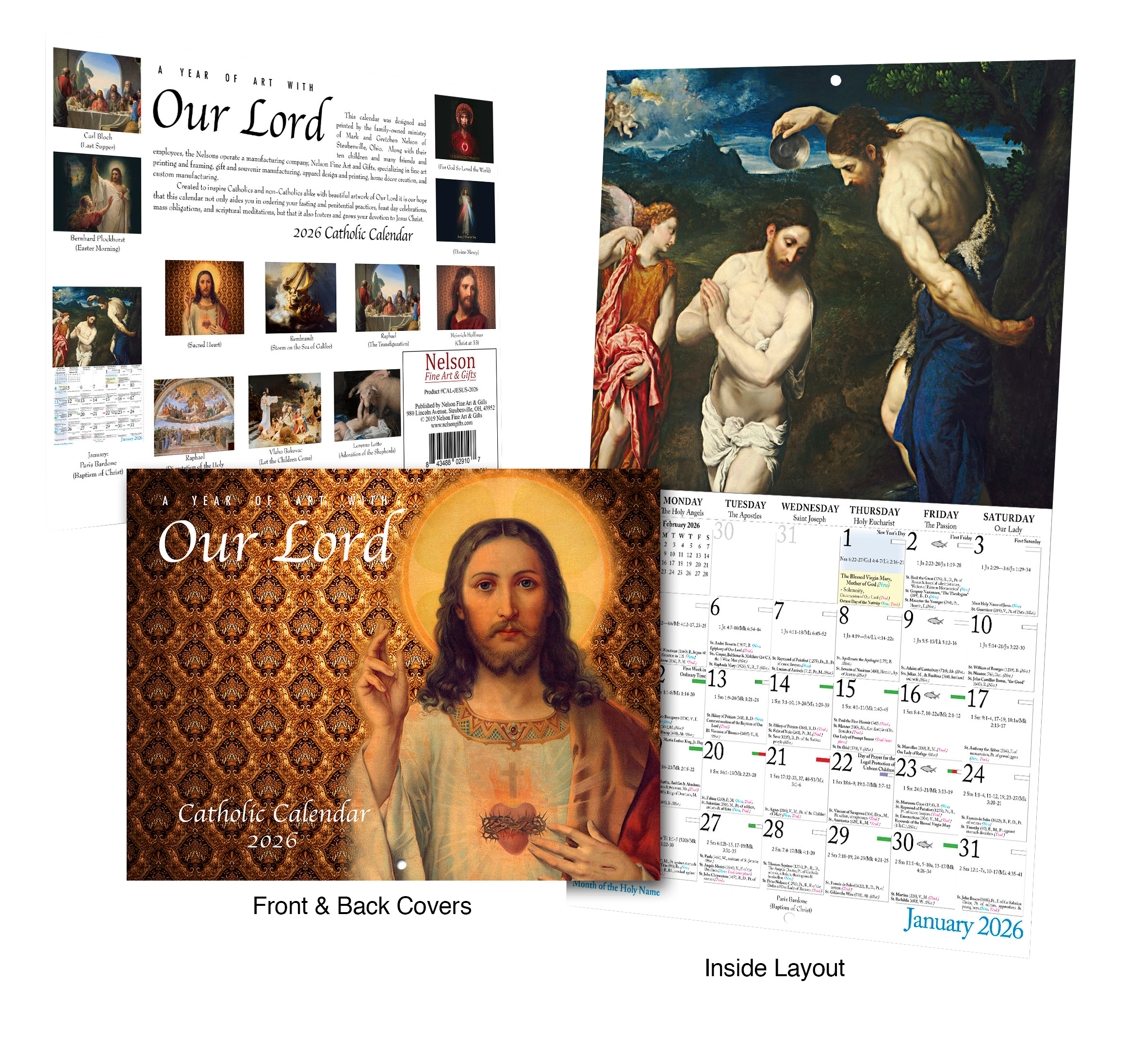 Catholic Liturgical Calendar 2026: Our Lord