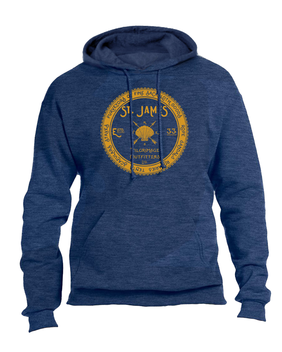 St. James Pilgrimage Outfitters Heather Navy Hoodie