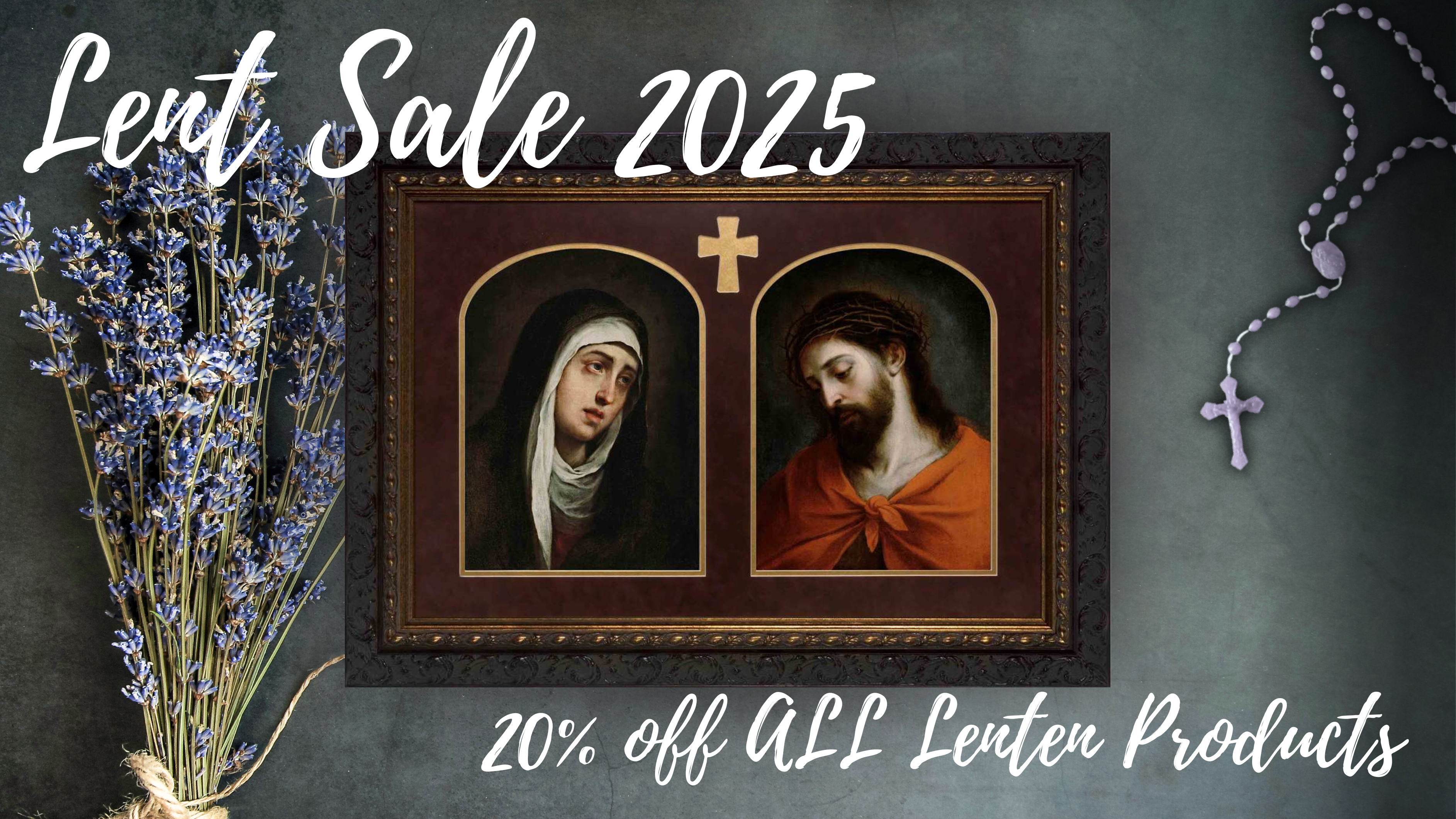 Lent Sale 2025: 25% off all lent