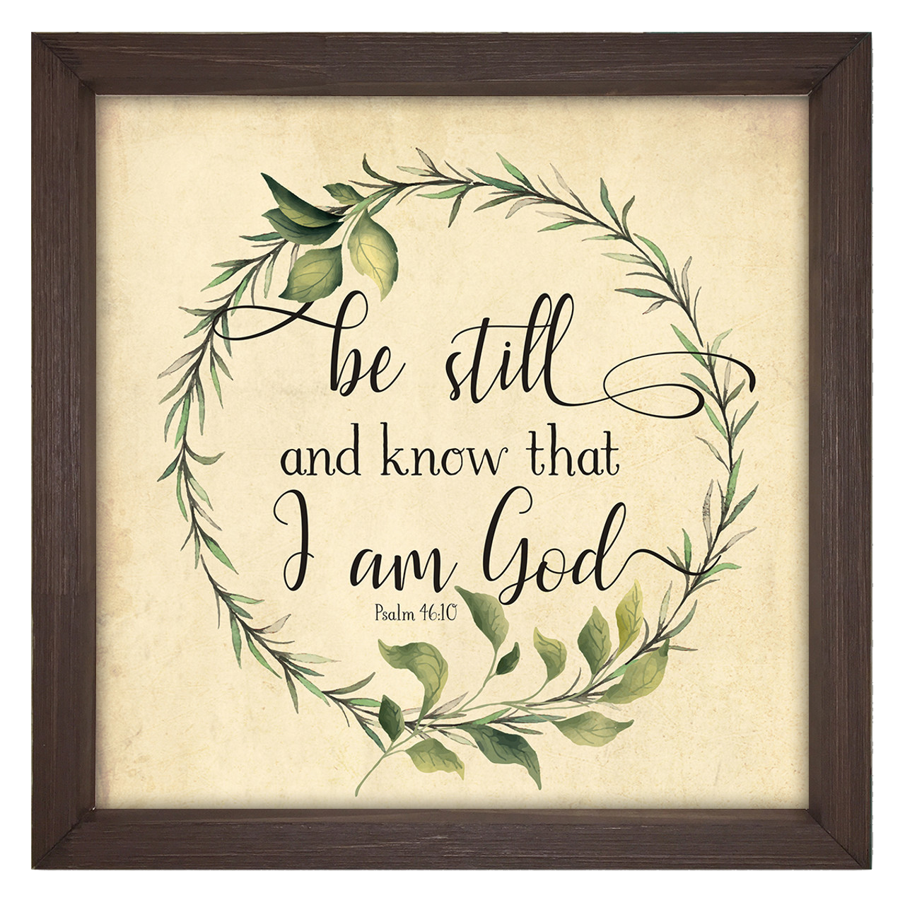 Psalm 46:10 Framed Quote