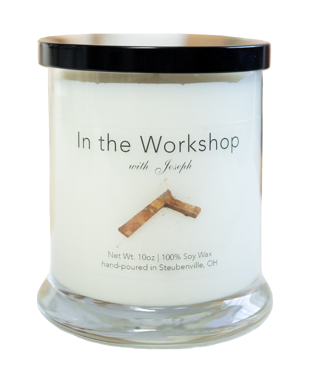 “In The Workshop with Joseph“ Cedar and Nutmeg Soy Candle