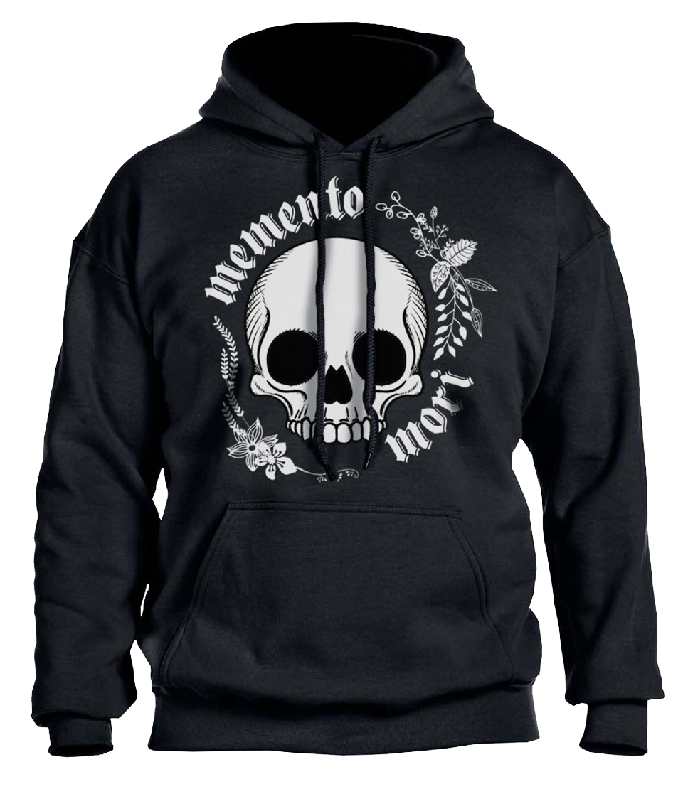 “Memento Mori“ Black Hoodie