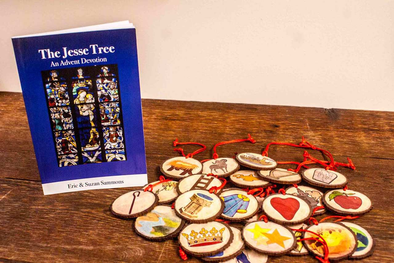 Jesse Tree Set: Book and 27 Ornaments Bundled