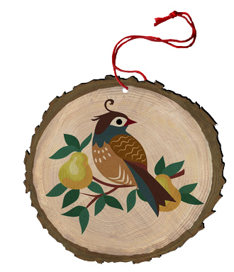 The Twelve Days of Christmas Ornaments - Set of 12