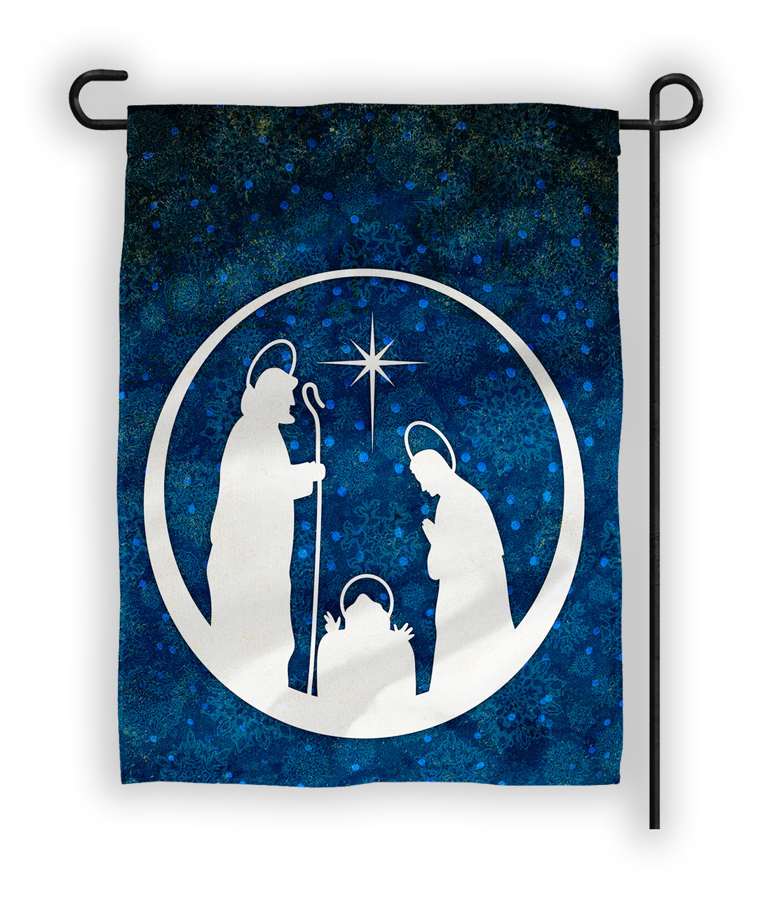 Vintage Nativity Outdoor Garden Flag