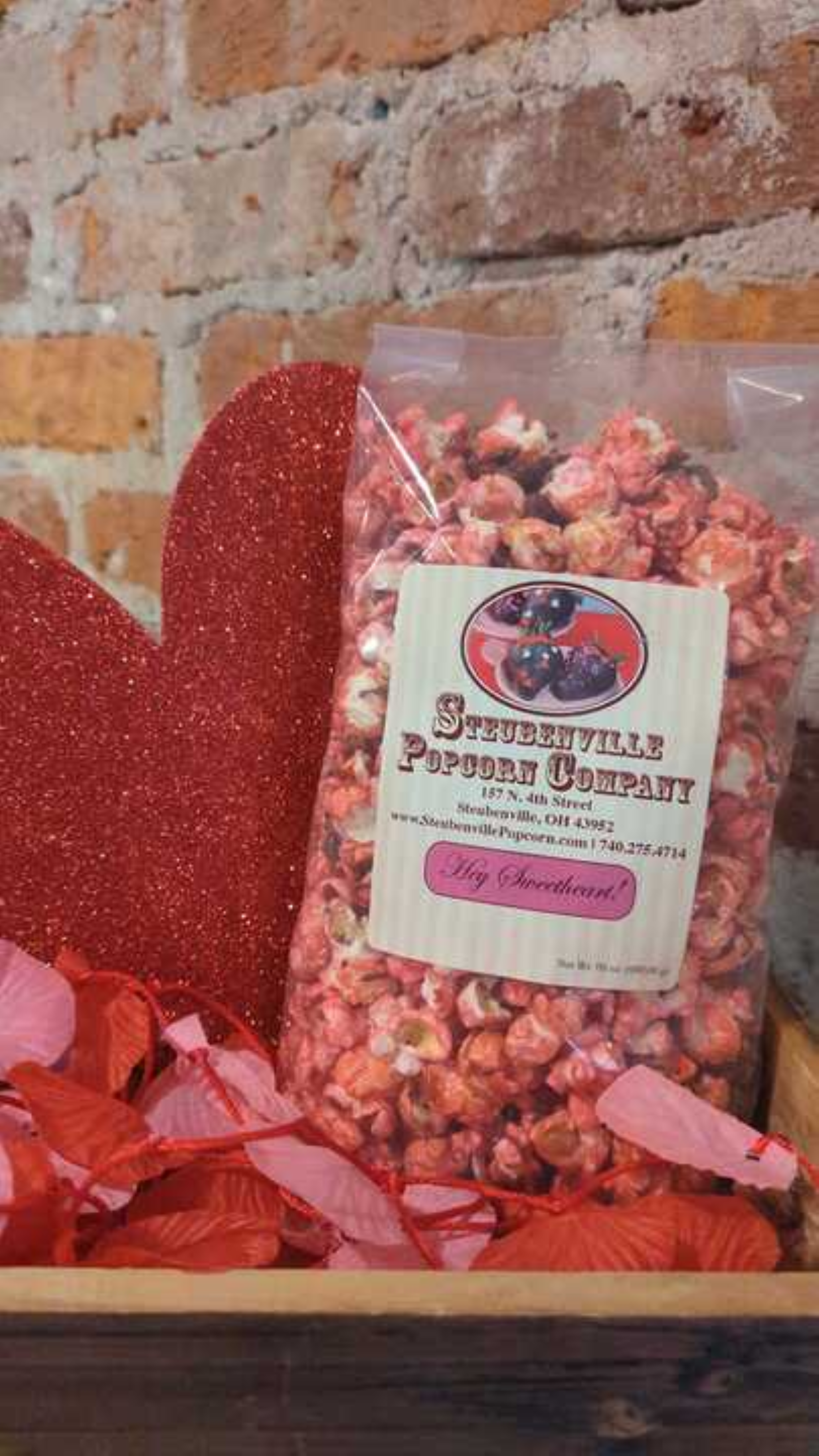 Hey Sweetheart! - Strawberry chocolate popcorn