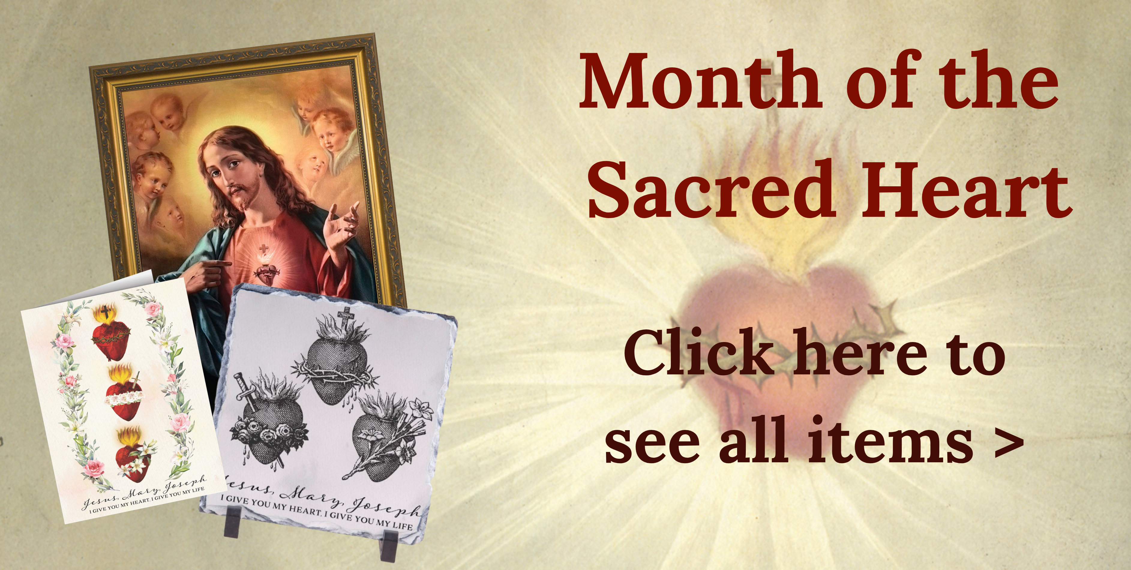 Sacred Heart Items