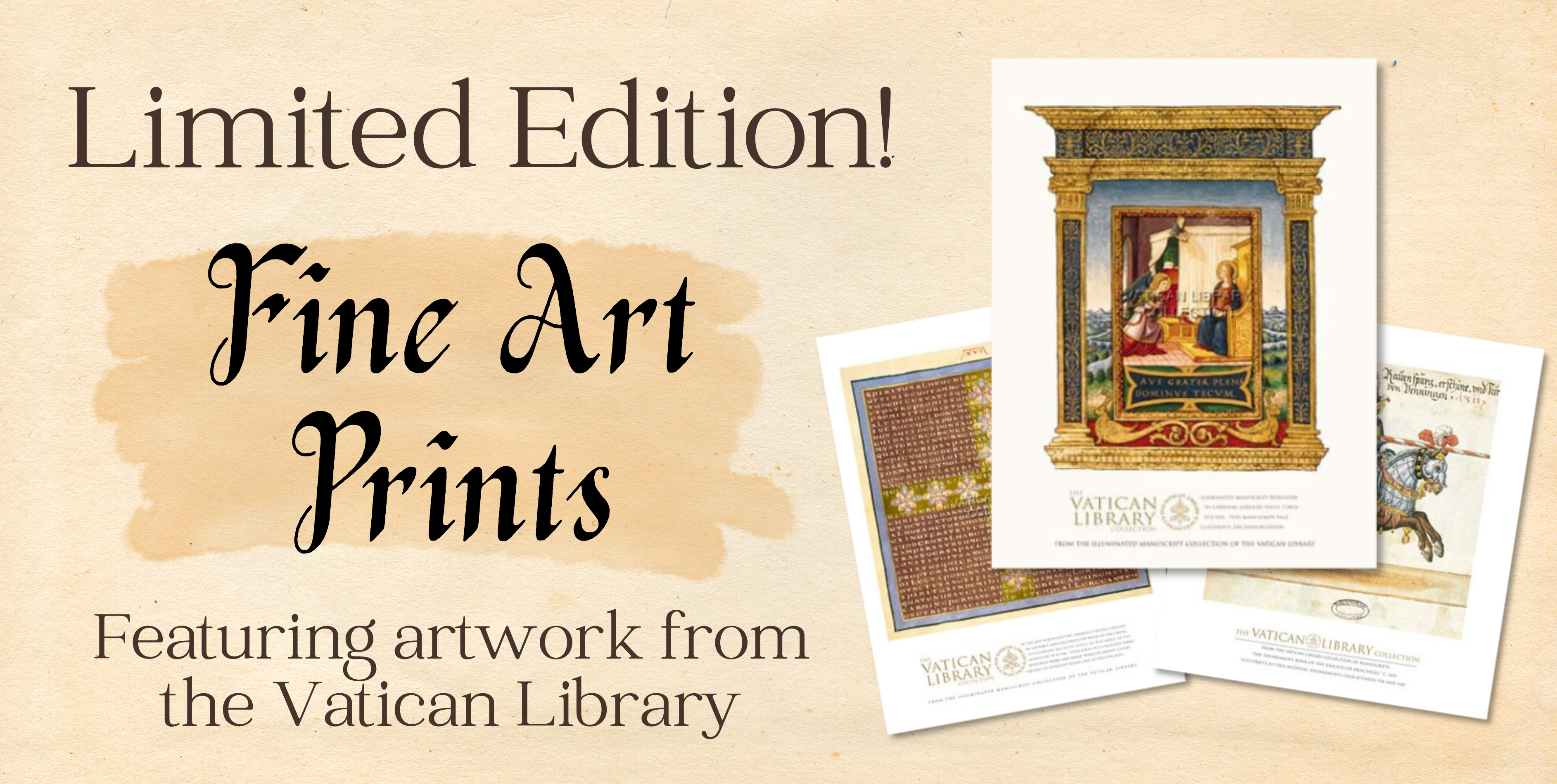 Limited Edition! Vatican Library Prints