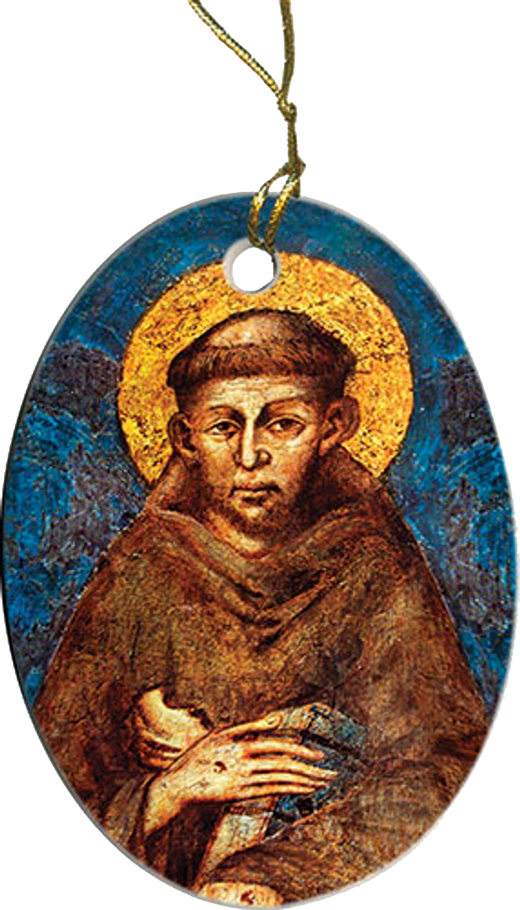St. Francis by Cimabue Ornament