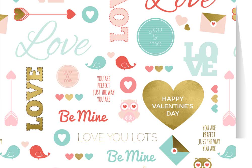Love Valentine's Day Greeting Card