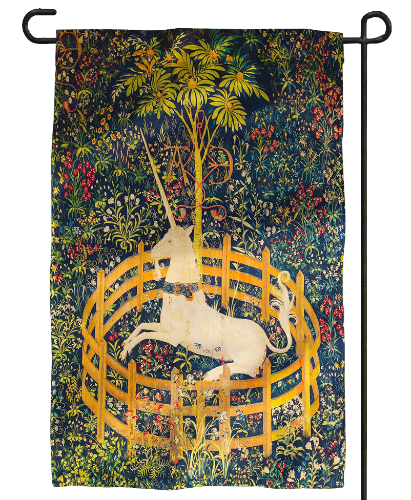 Unicorn Tapestry Outdoor Garden Flag