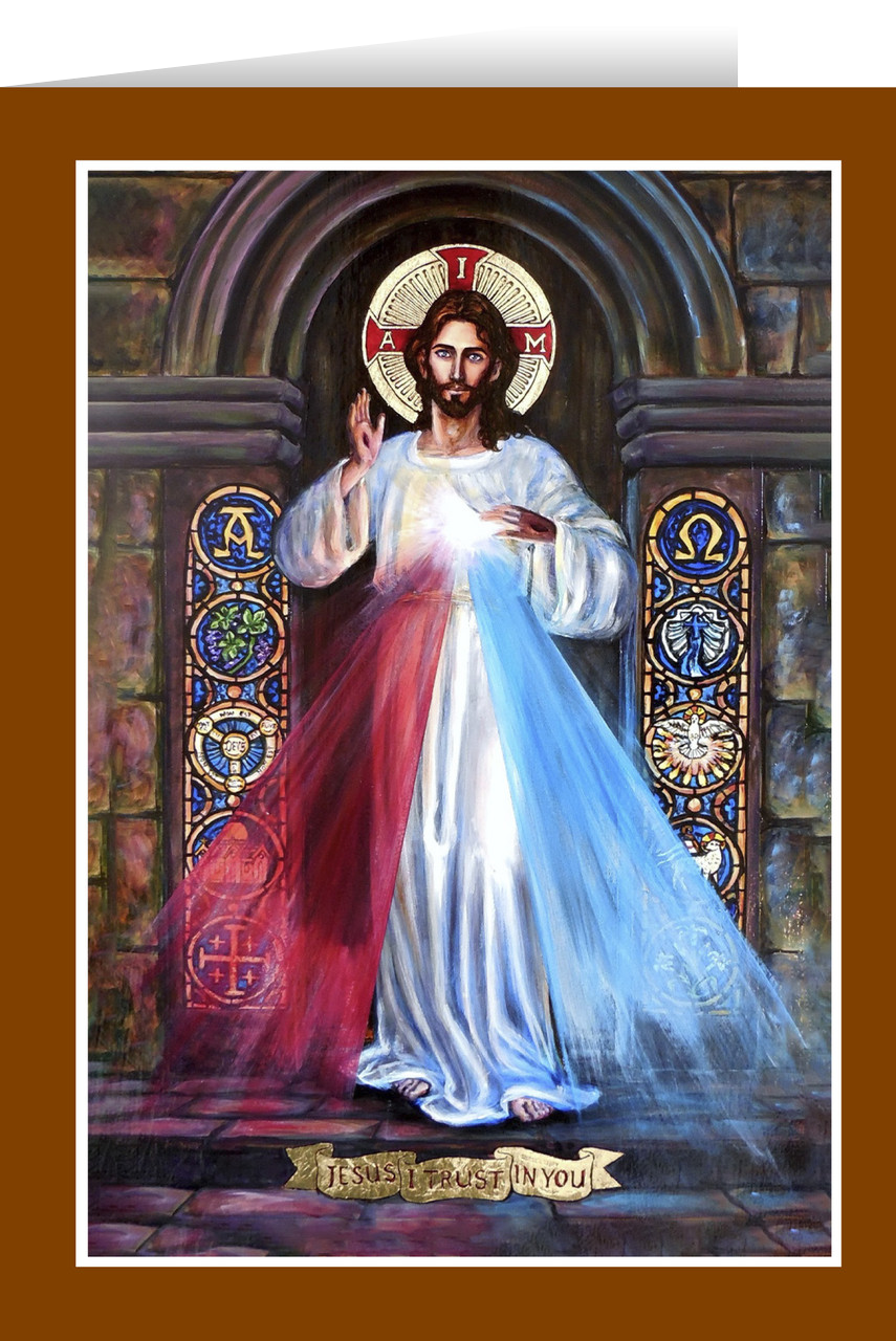 Theophilia Divine Mercy Greeting Card