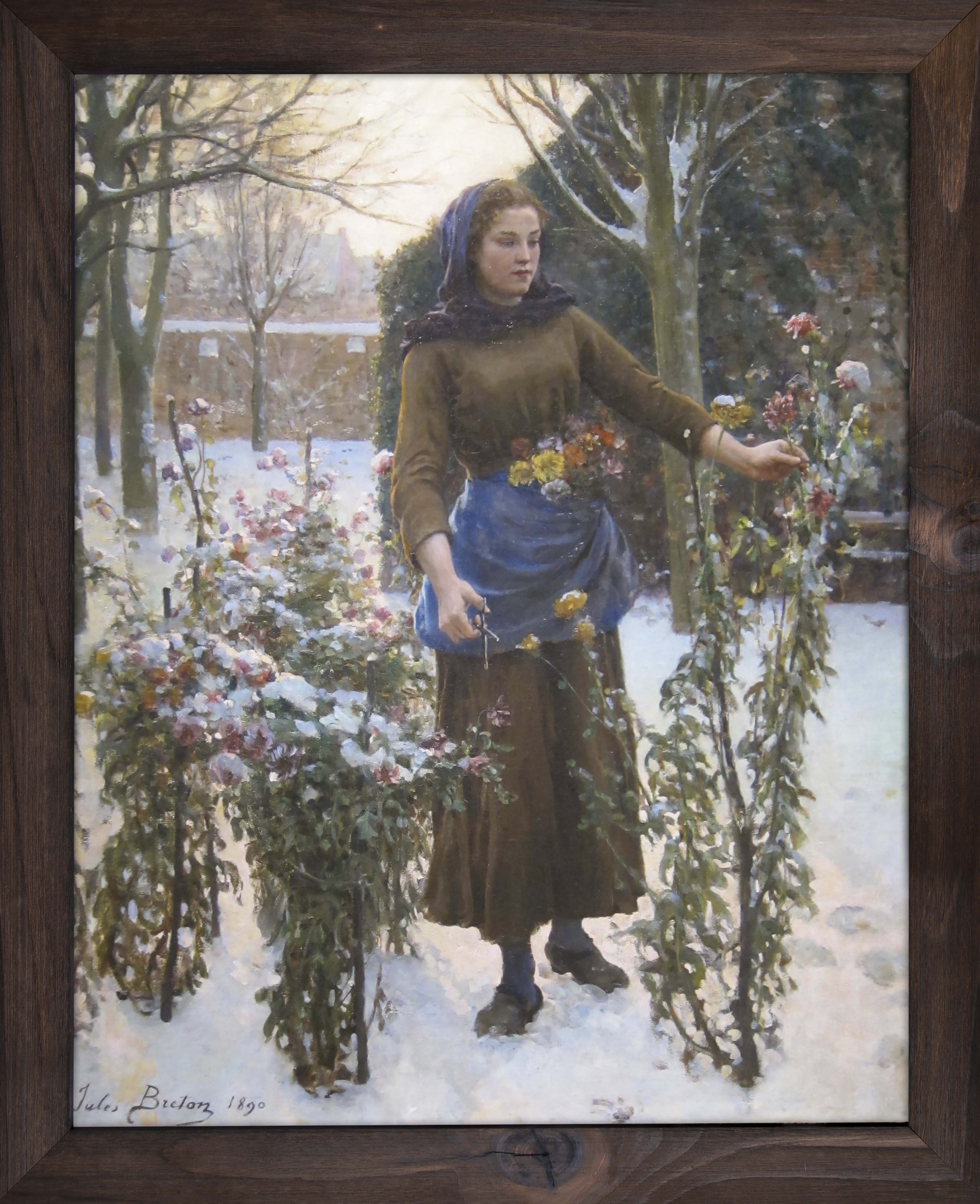 Last Flowers - Jules Breton