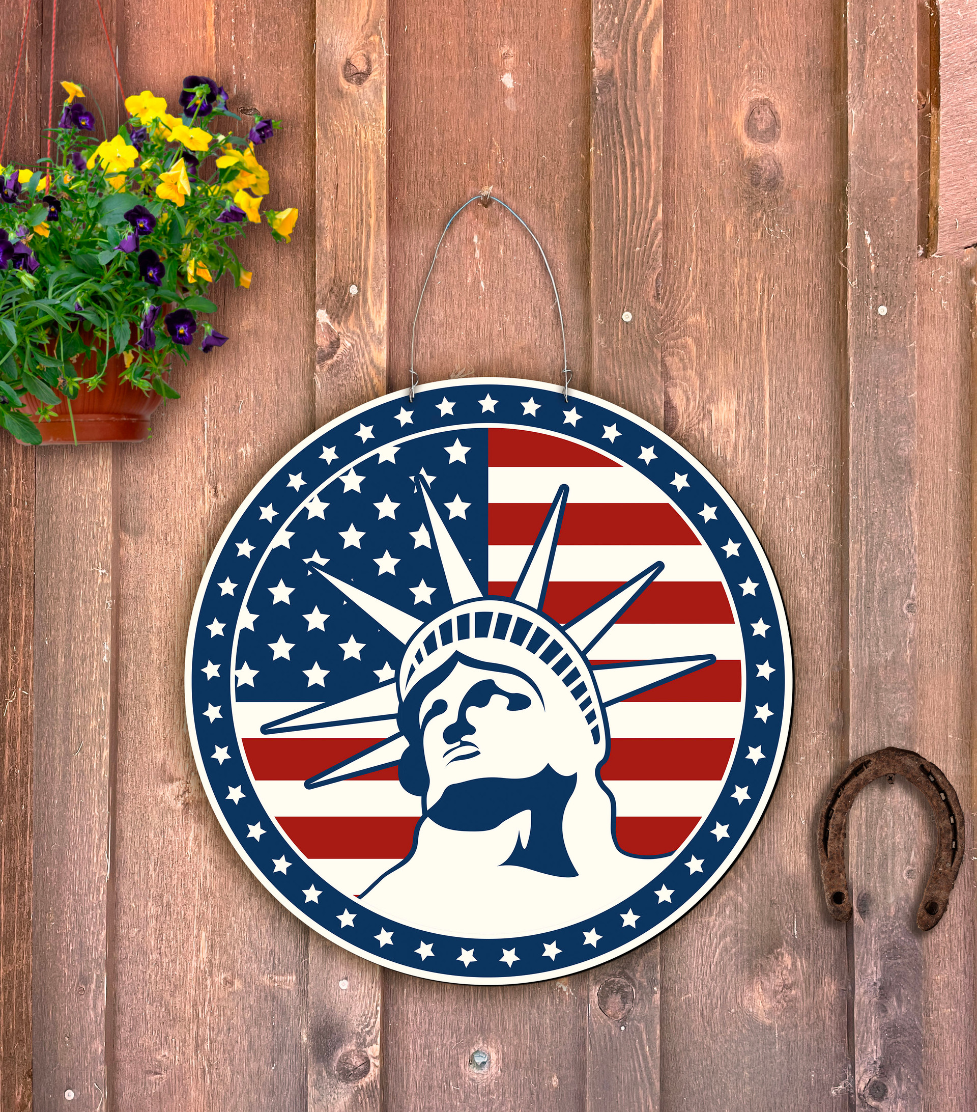 Statue of Liberty Door Hanger