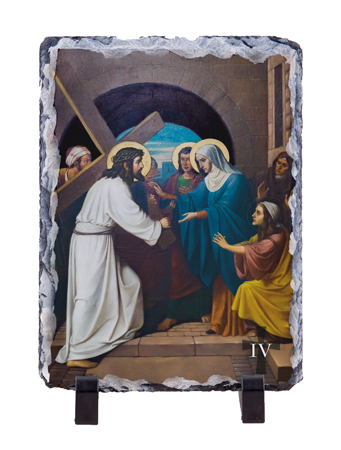 Emmerich Stations of the Cross Vertical Slate Tiles (Set of 14)