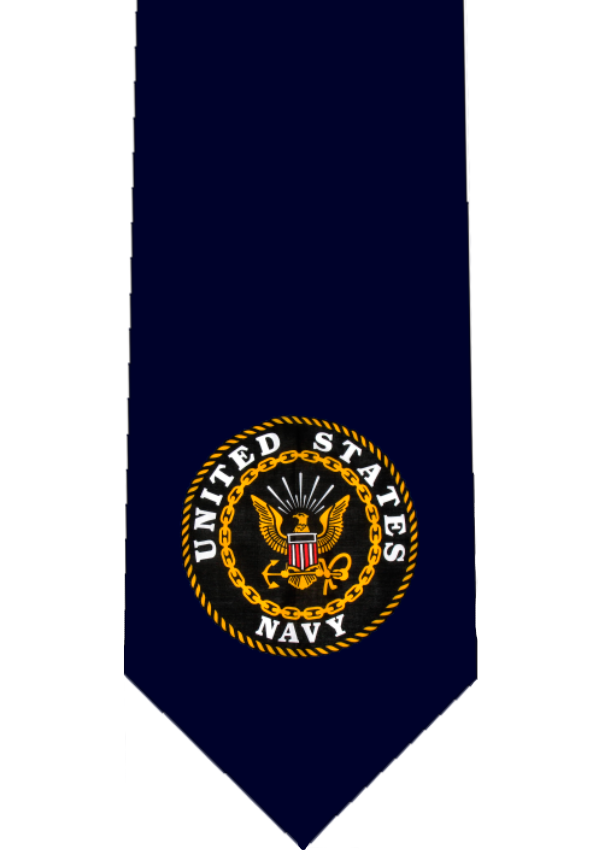 Navy Standard Tie