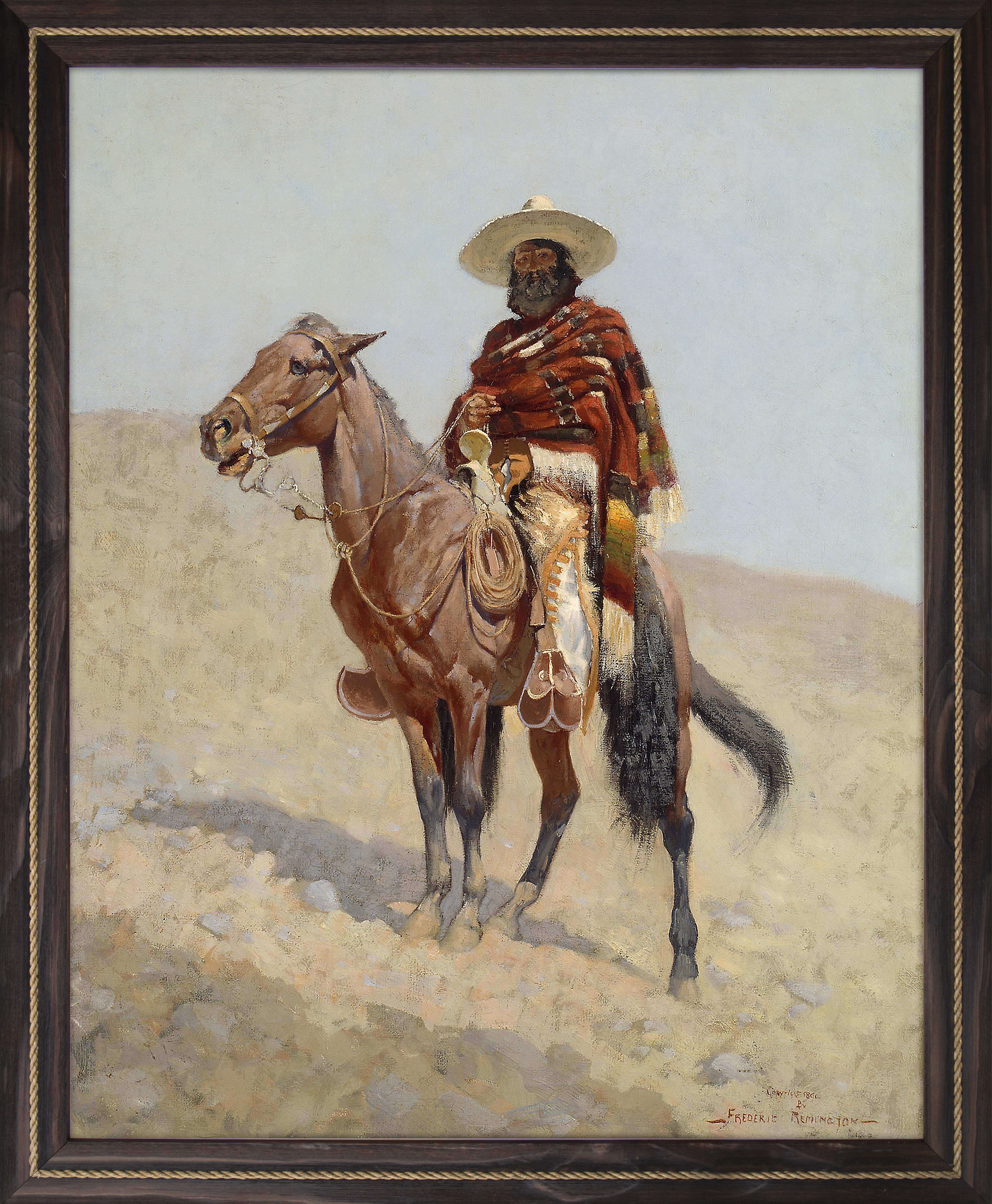 A Mexican Vaquero - Frederic Remington