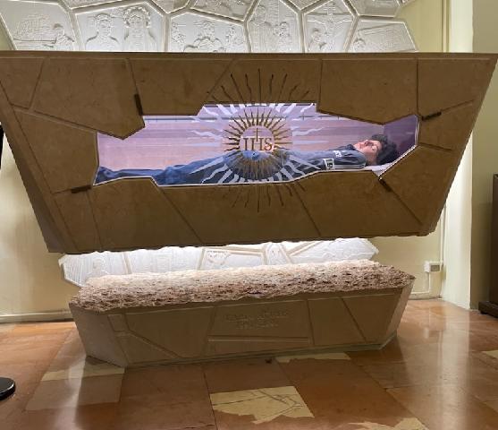 Carlo Acutis' resting place in Assisi