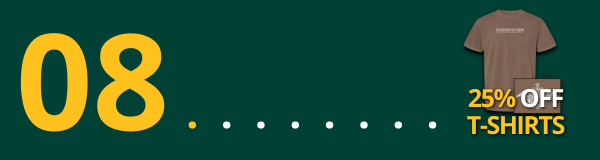 25% off T-Shirts