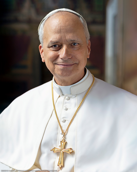 Pope Leo XIV Formal Portrait Print