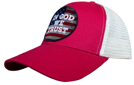 “In God We Trust“ Patch Hat