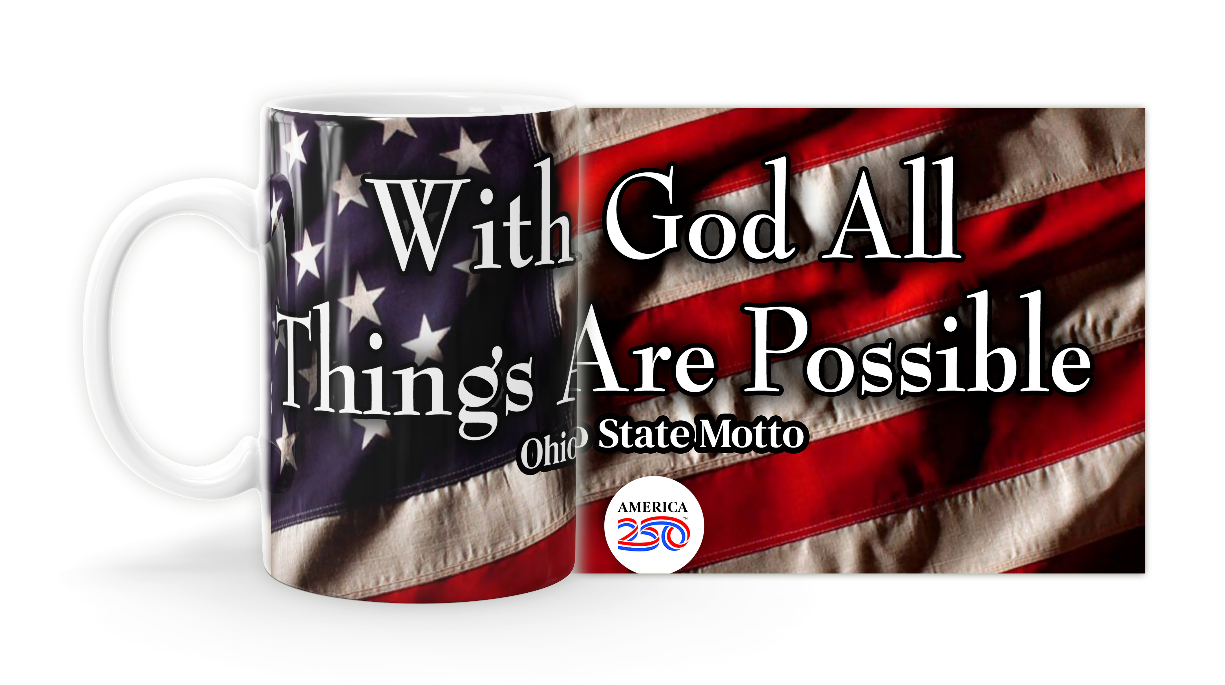  “With God All Things are Possible“ Mug