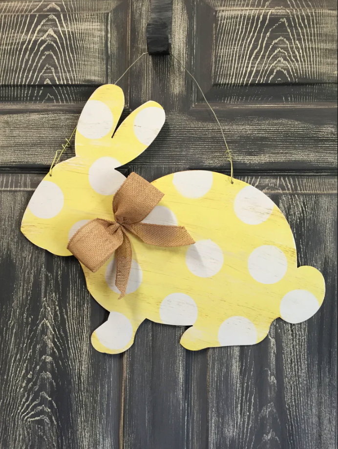 Customizable Polka Dot Rabbit 