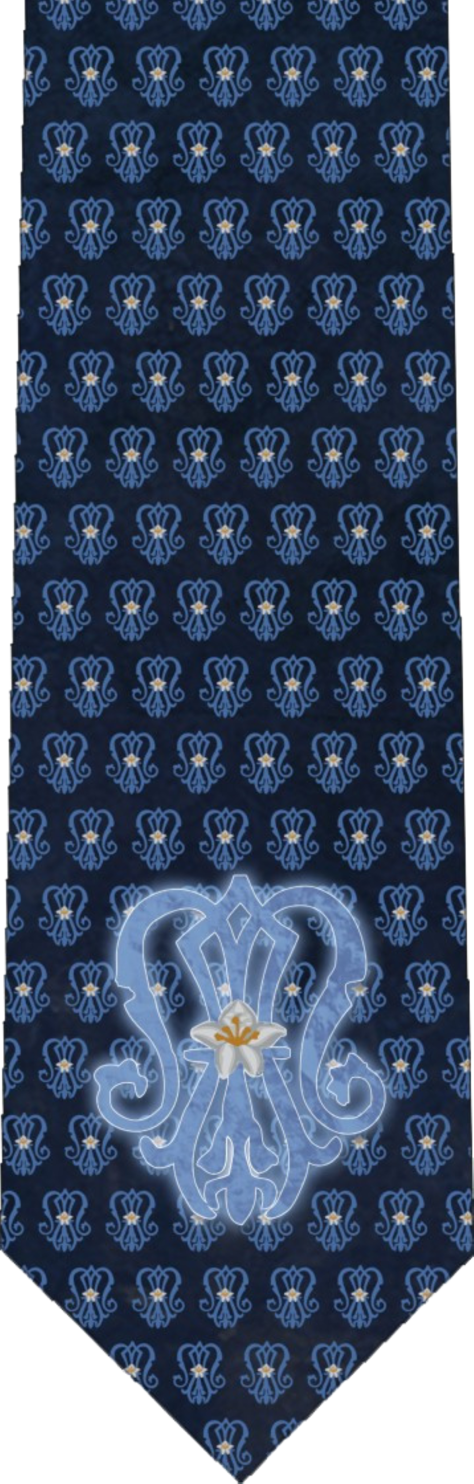 Marian Symbol Tie