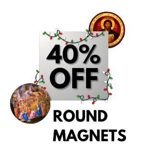 40% off Round Magnets