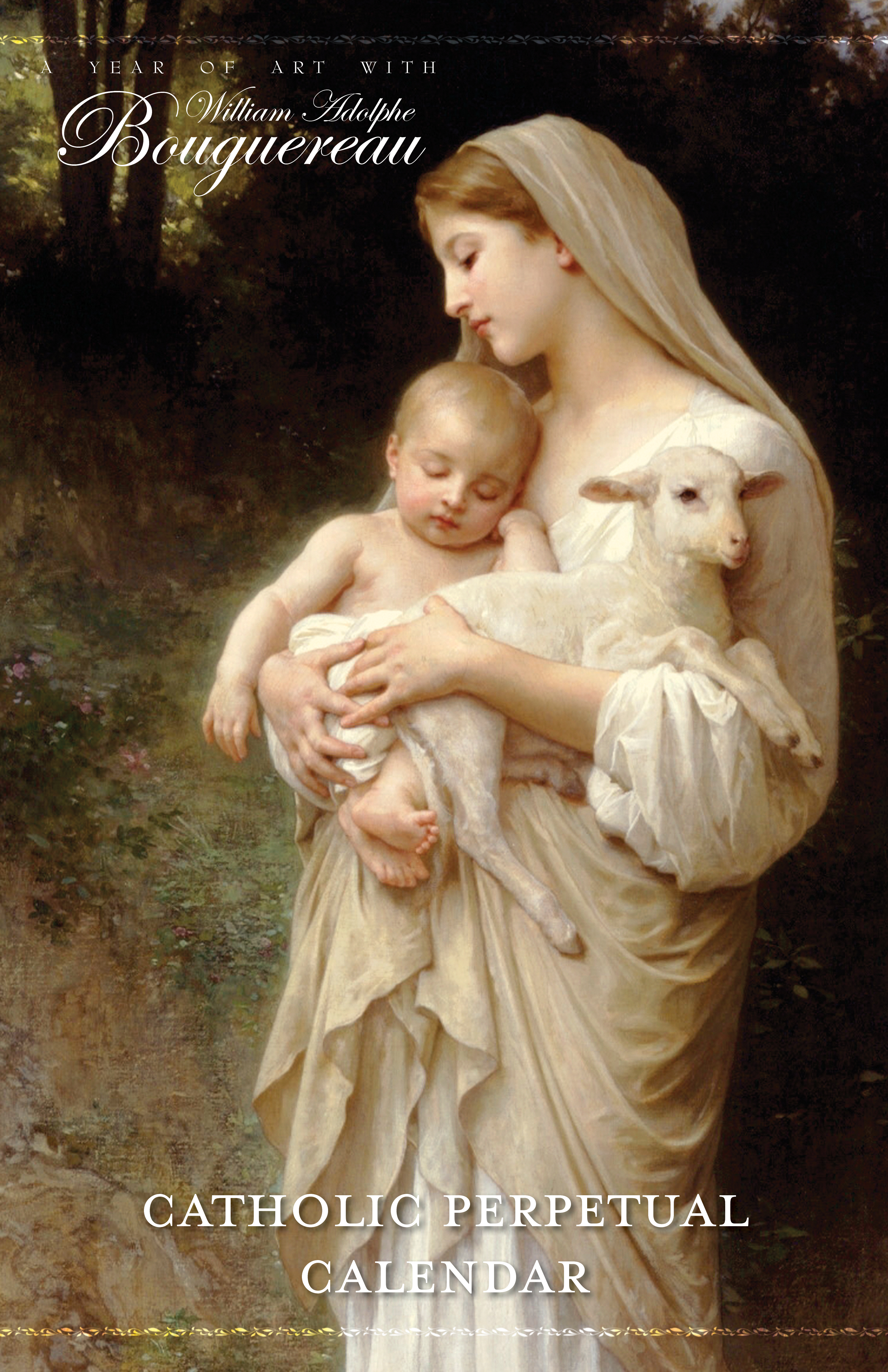 Catholic Perpetual Calendar: William Bouguereau