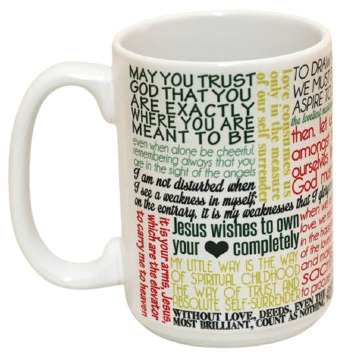 Saint Therese of Lisieux Quote Mug