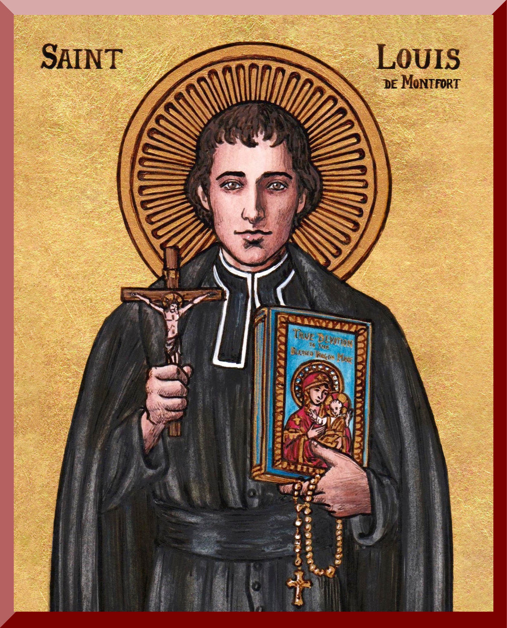 Theophilia St. Louis de Montfort Wall Plaque