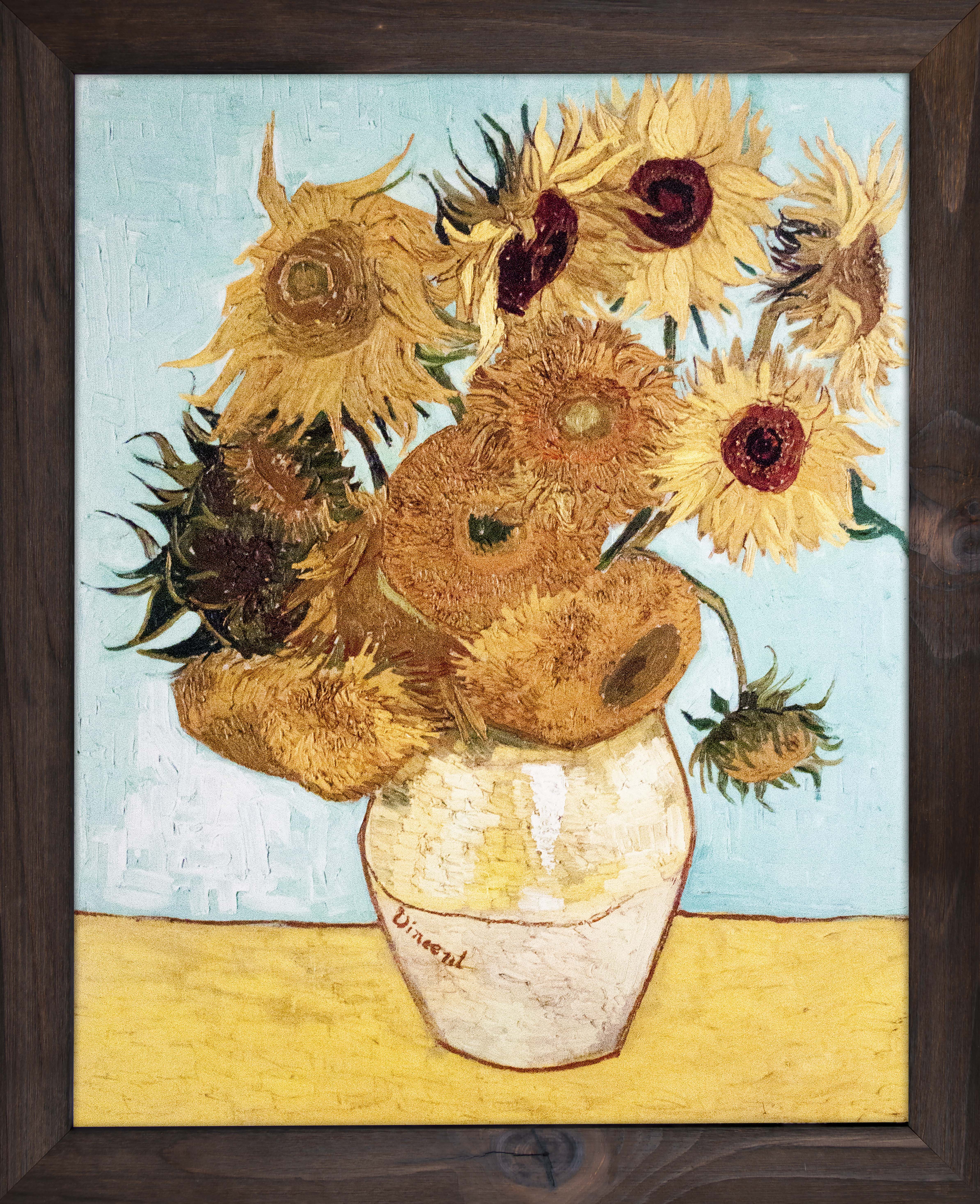 Vase with Twelve Sunflowers - Vincent van Gogh