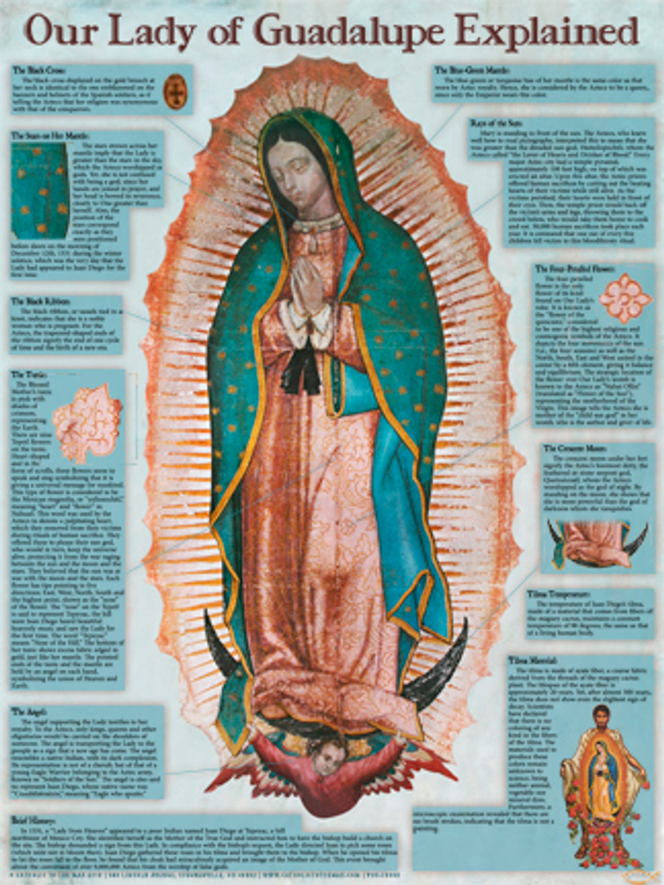Our Lady of Guadalupe Explained Poster