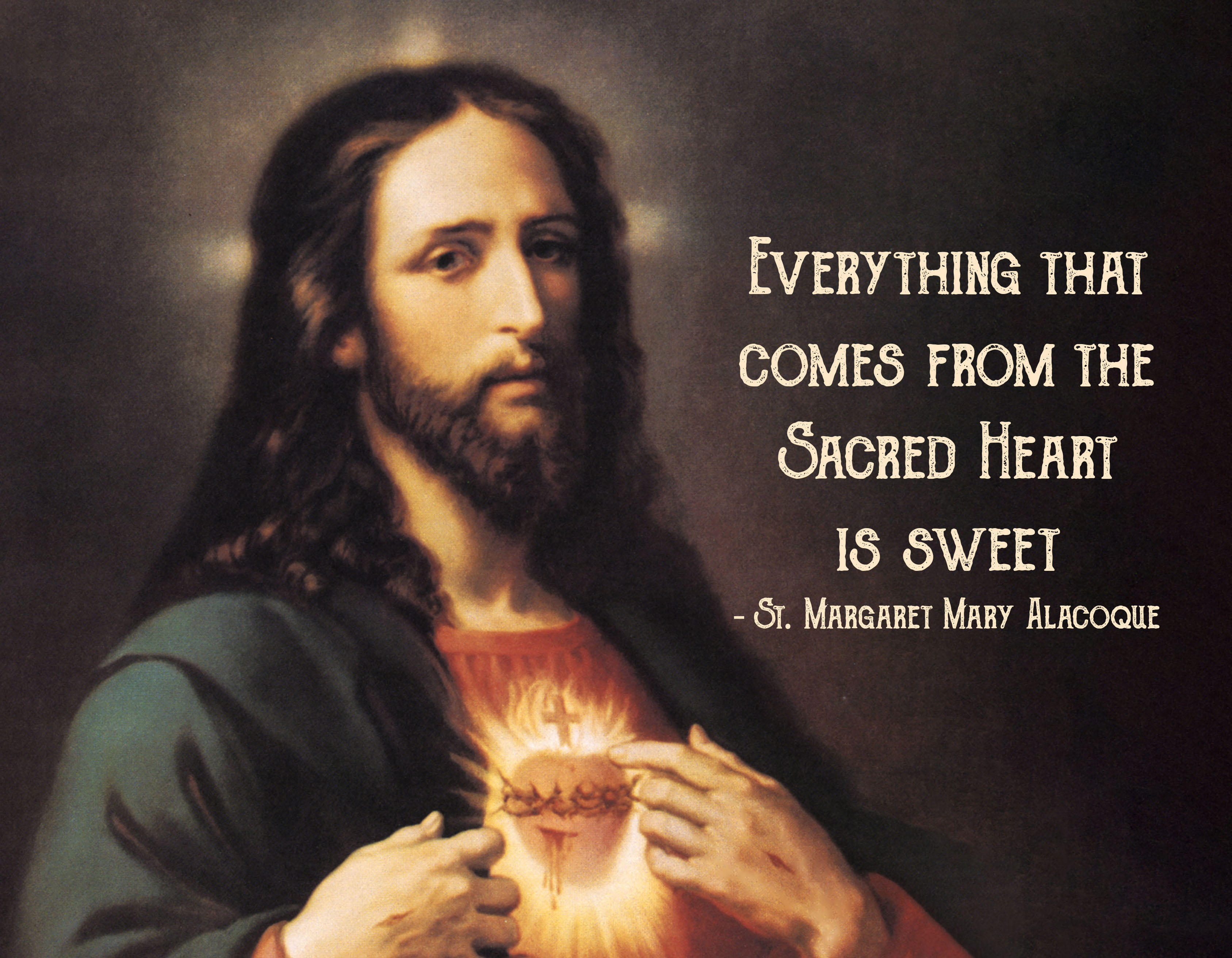 Catholic Liturgical Calendar 2027: Sacred and Immaculate Hearts - Inside image example