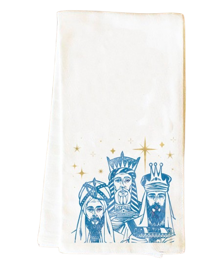 Three Wise Men Tea Towel