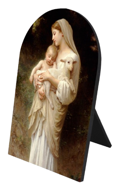 L'Innocence Arched Desk Plaque