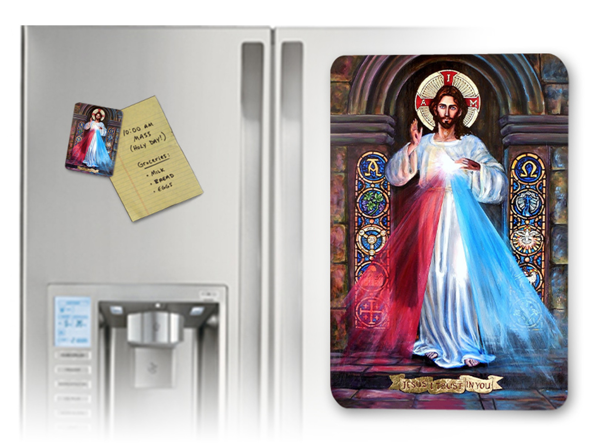 Theophilia Divine Mercy Magnet