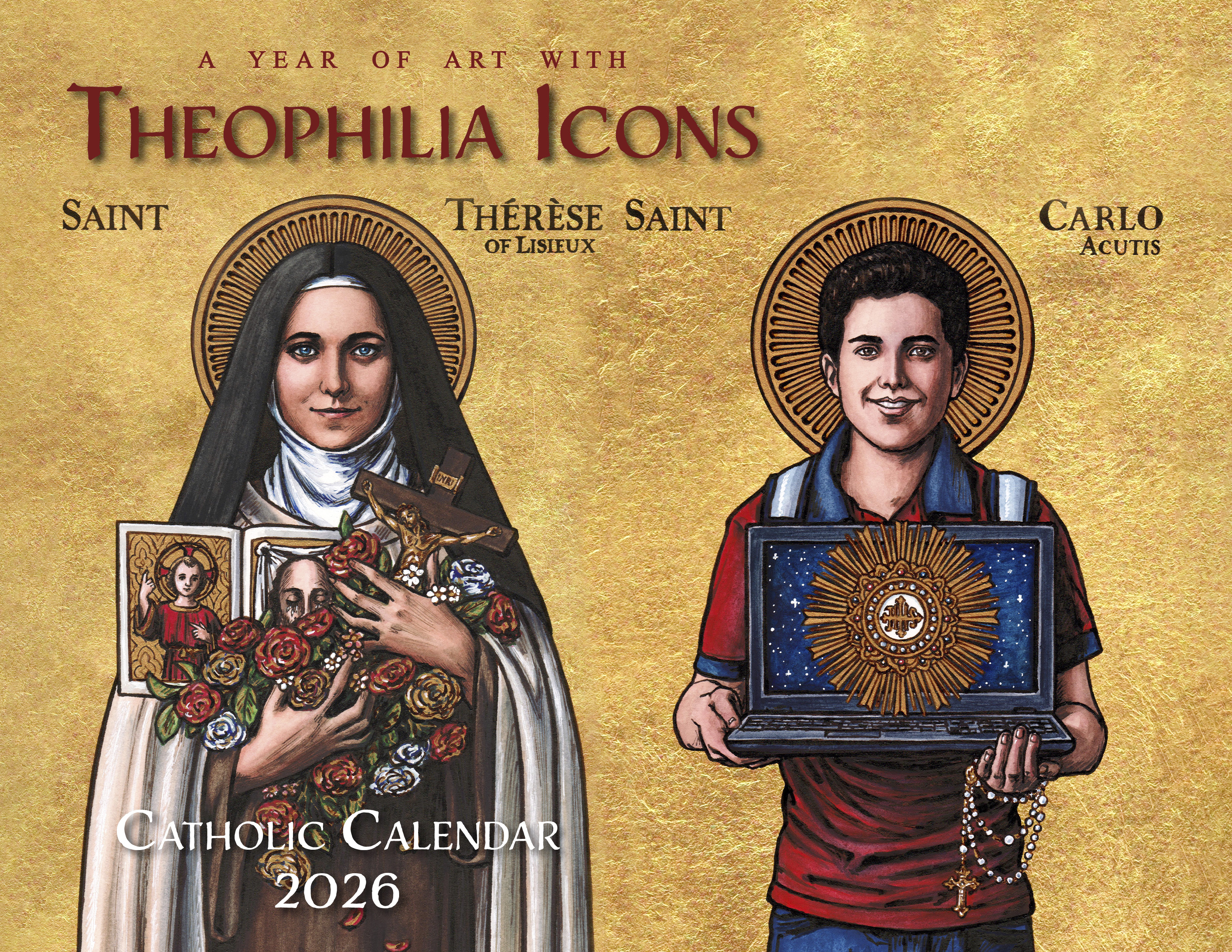 Catholic Liturgical Calendar 2026: Theophilia Icons