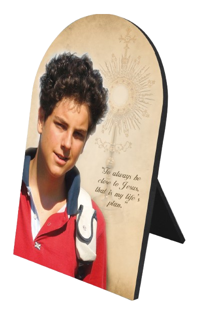 St. Carlo Arched Desk Plaque