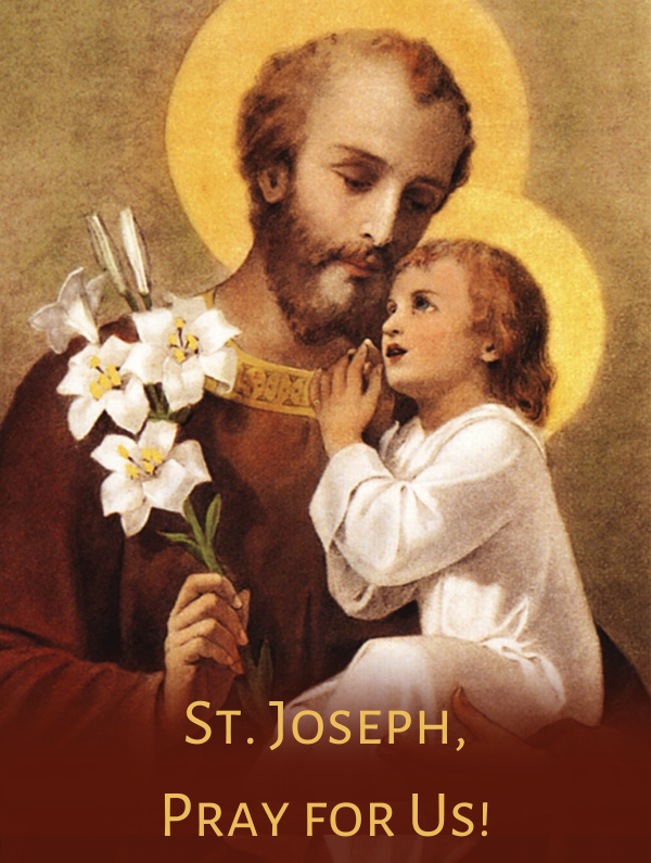 St Joseph, Pray for Us!