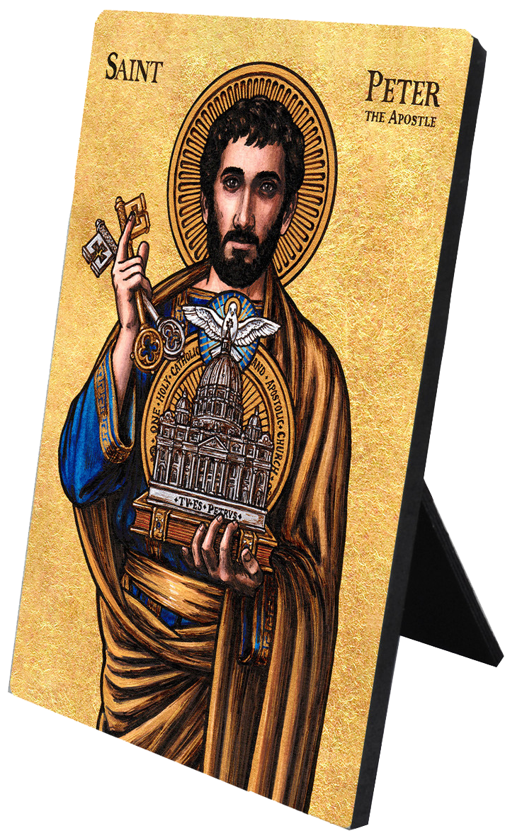 Theophilia St. Peter Desk Plaque