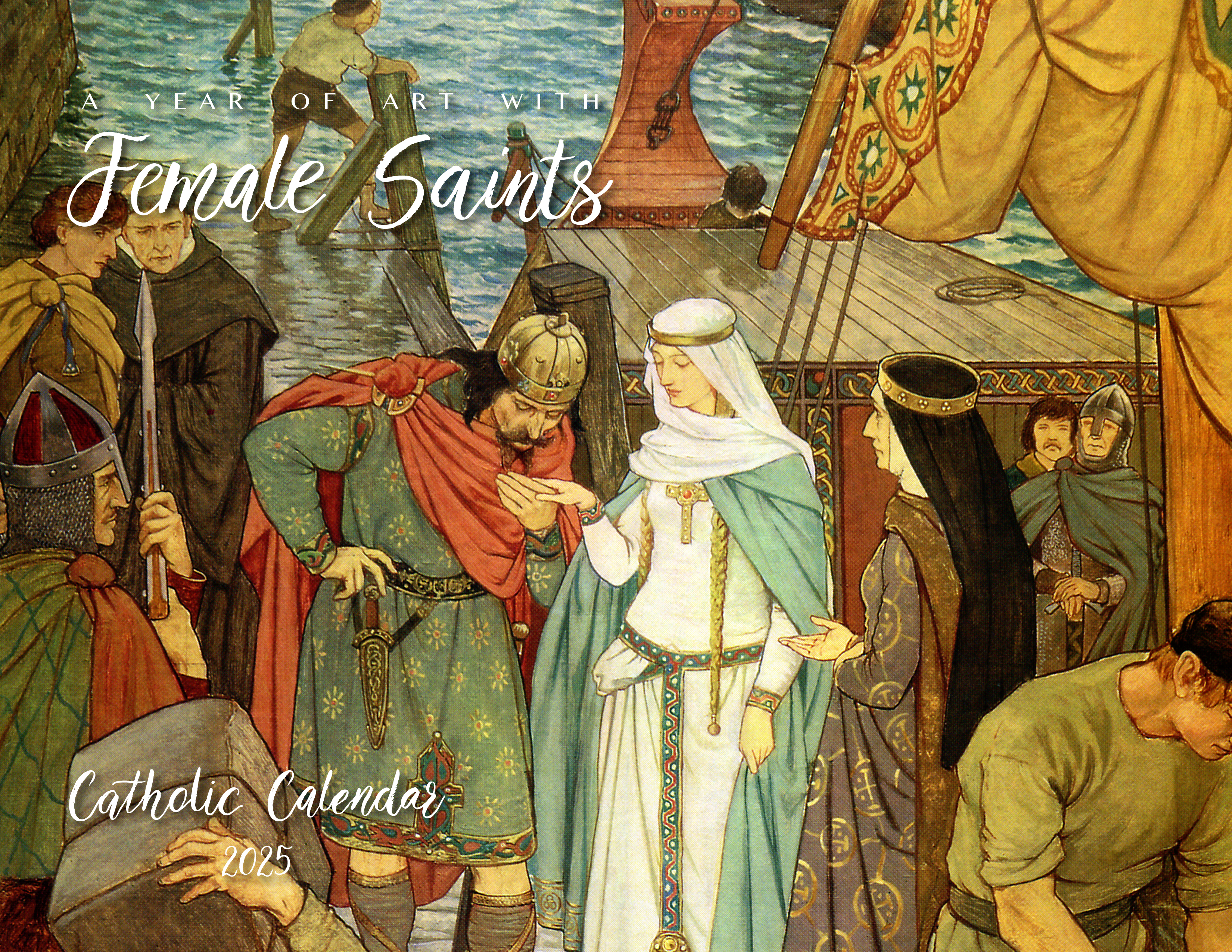 Catholic Calendar 2025: Female Saints