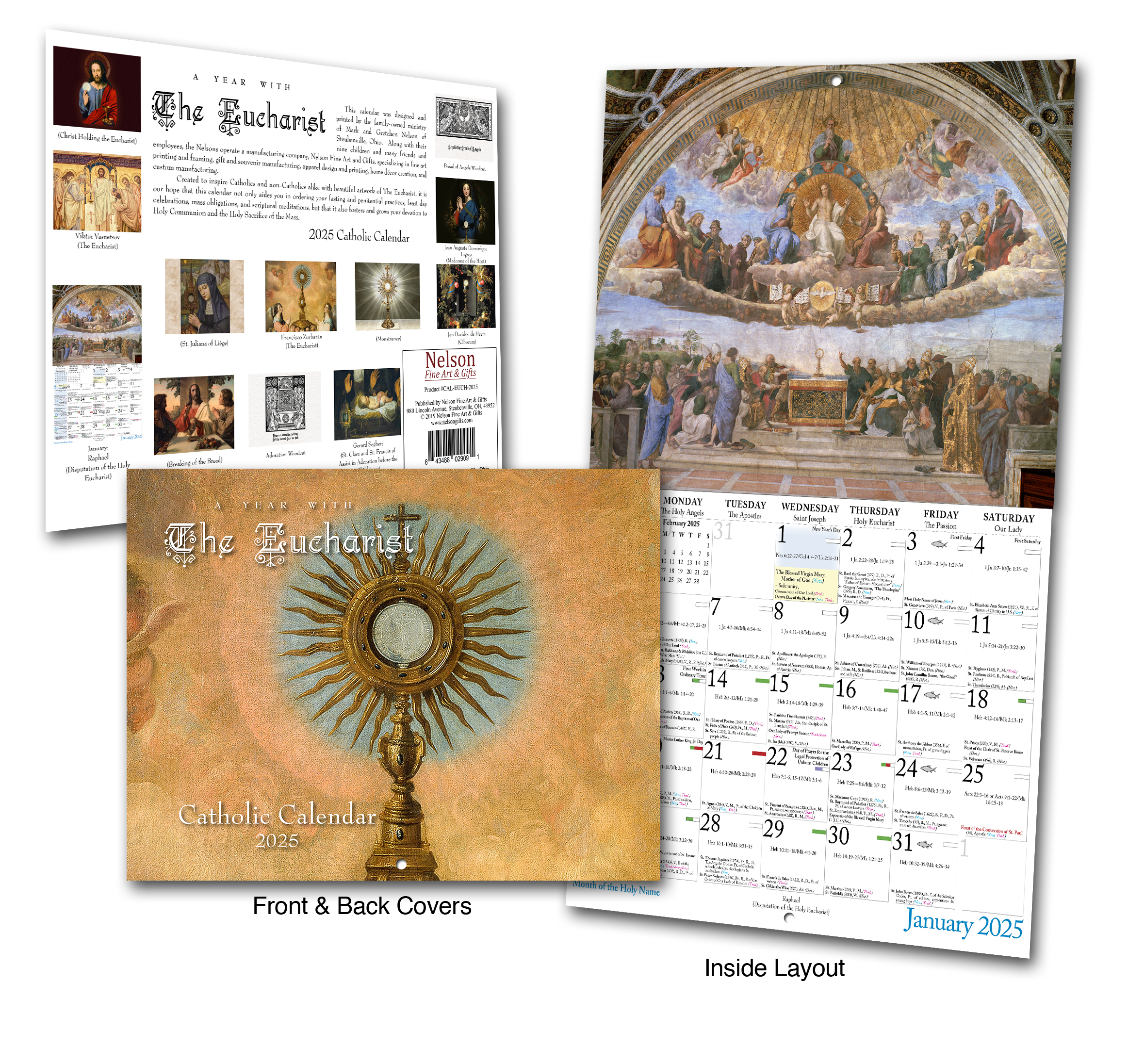 Catholic Liturgical Calendar 2025: Eucharist