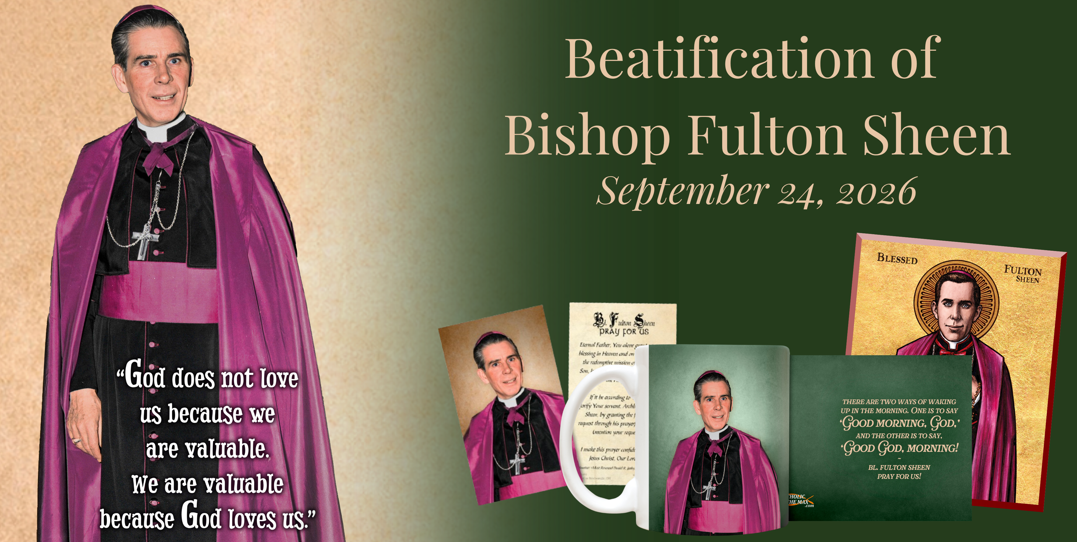 Beatification of Bishop Fulton Sheen