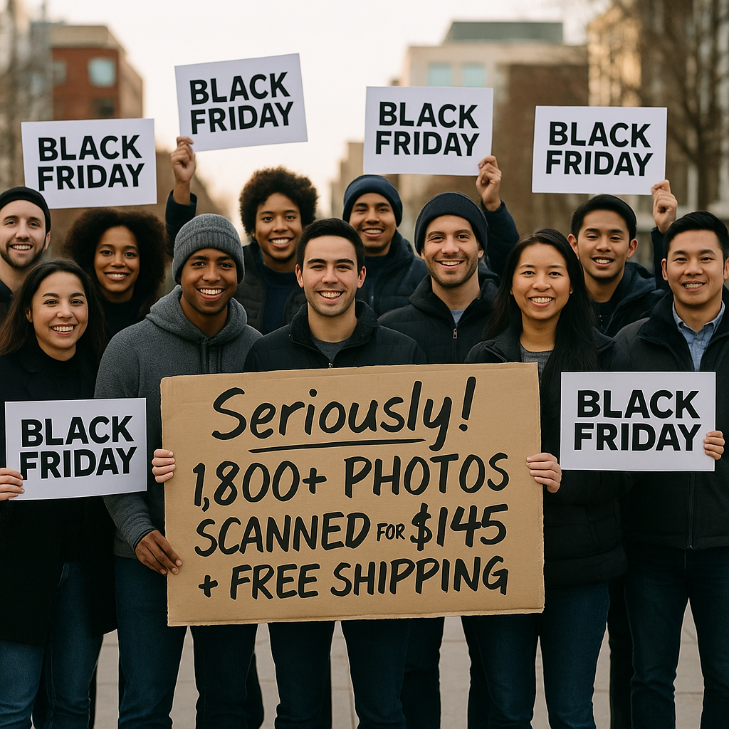 Black Friday money saving deals to digitize pictures